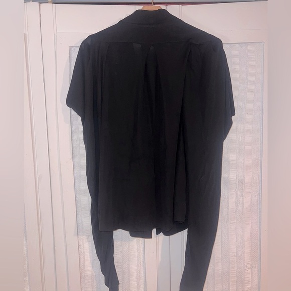 Elizabeth & James sheer draped sleeve blazer size M - Picture 8 of 9